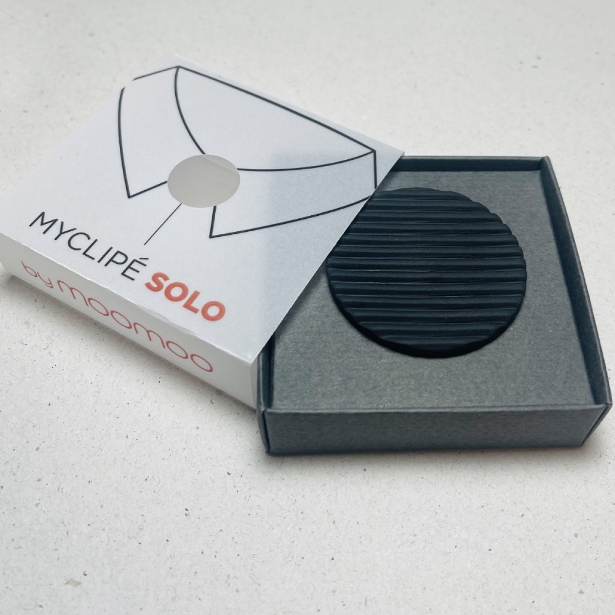 SOLO RIBBED BLACK